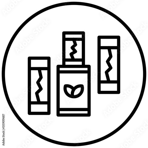 Chewing Gum Icon Style