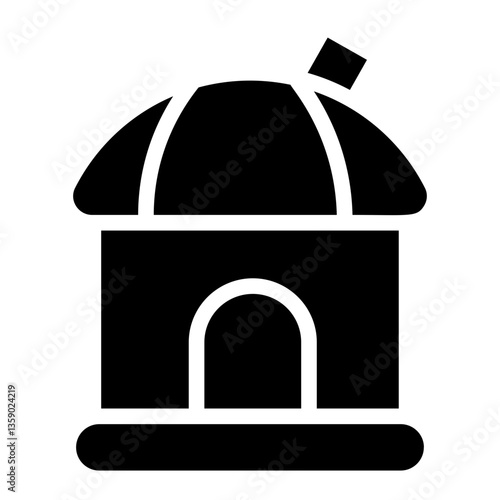 Planetarium Solid Icon