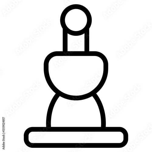 Satellite Line Icon