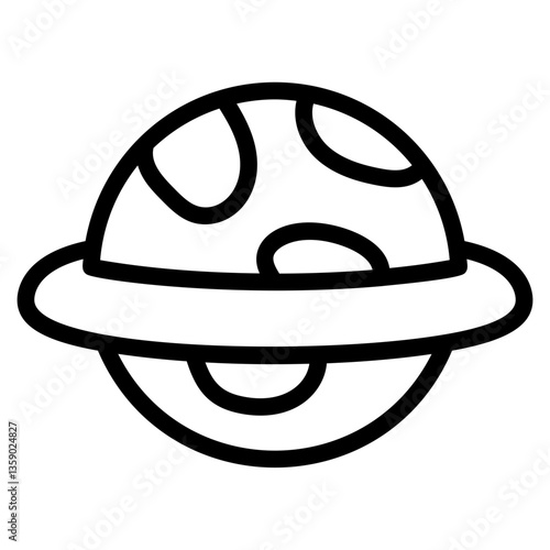 Satellite Line Icon
