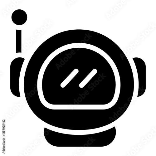 Spacesuit Solid Icon
