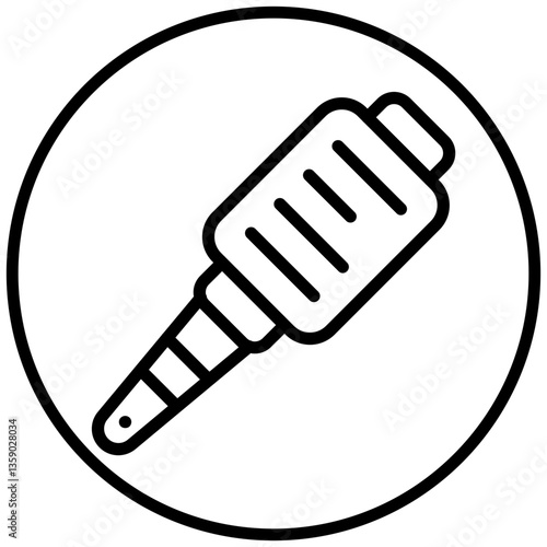 Lint Roller Icon Style