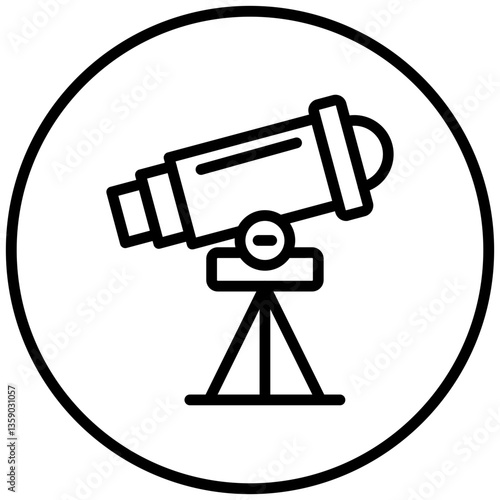 Telescope Icon Style