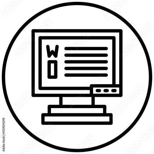 Wikipedia Icon Style