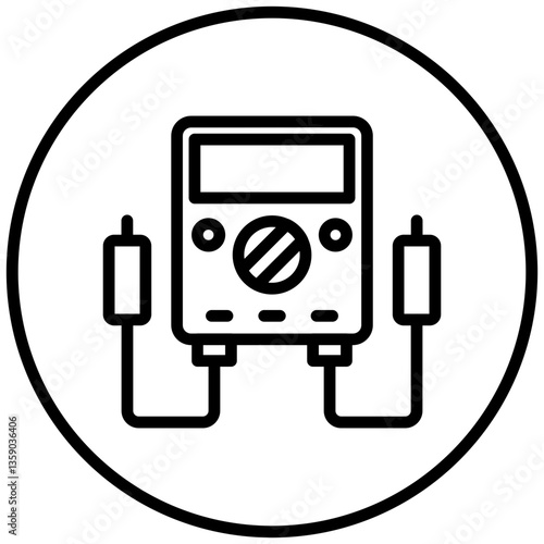 Multimeter Icon Style