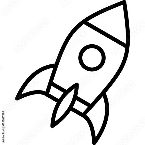 Startup line icon