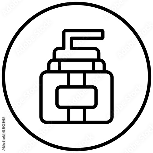 Curling Icon Style