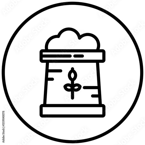 Fertilizer Icon Style