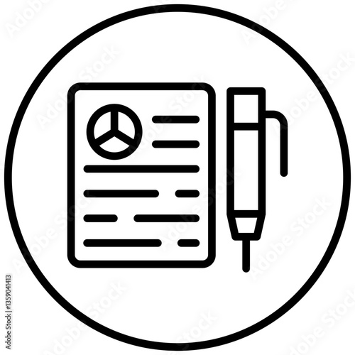 Peace Treaty Icon Style