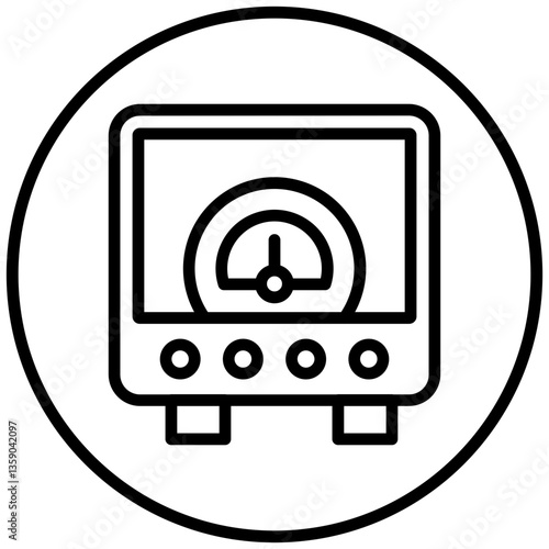 Ammeter Icon Style