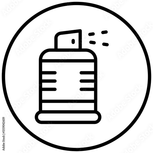 Tear Gas Icon Style