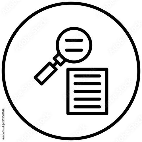 Investigation Icon Style