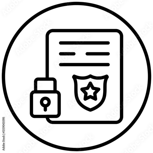 Confidential Icon Style
