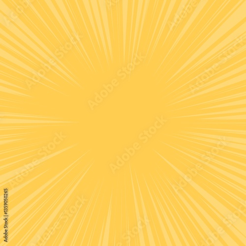 Wallpaper Mural Yellow sunlight comic abstract background Torontodigital.ca