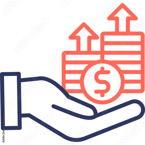 Creditors line color icon