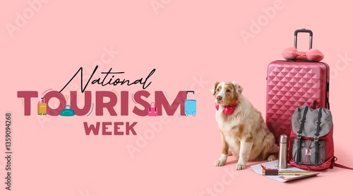 Cute dog with travel access...