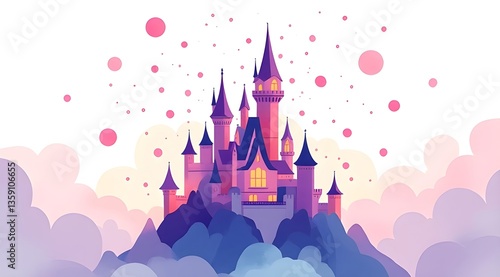 The fairy tale world of the dream castle