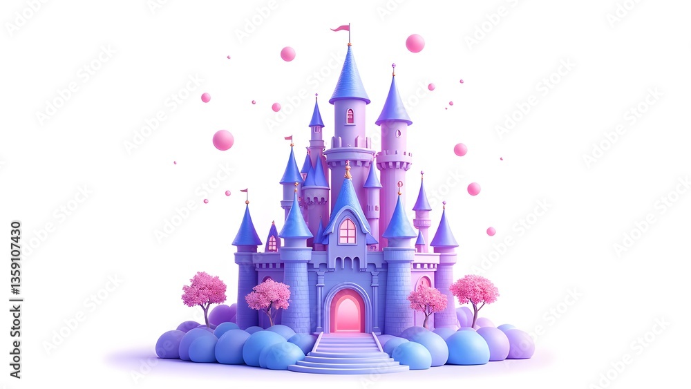 The fairy tale world of the dream castle The fairy tale world of the dream castle
