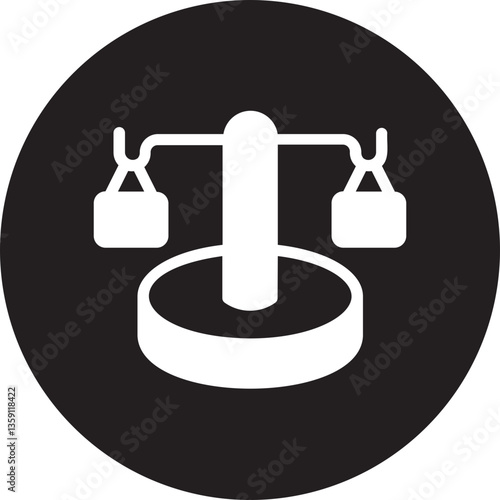 Efficiency glyph icon