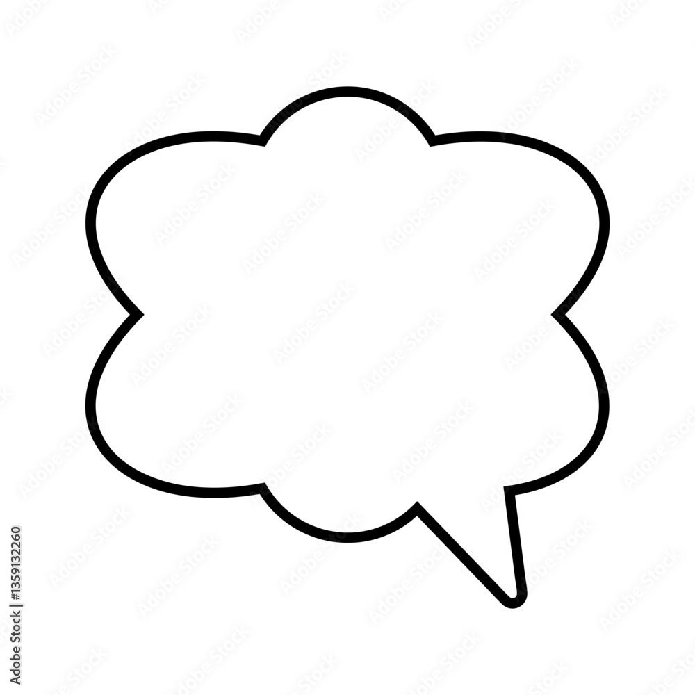 Speech bubble vector icon. Chat illustration sign. Message symbol. Text bubble logo. Speech bubble vector icon. Chat illustration sign. Message symbol. Text bubble logo.