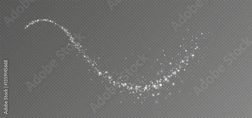 Glow light effect. Vector illustration. Christmas flash. dust. Glow light effect. Star burst with sparkles.