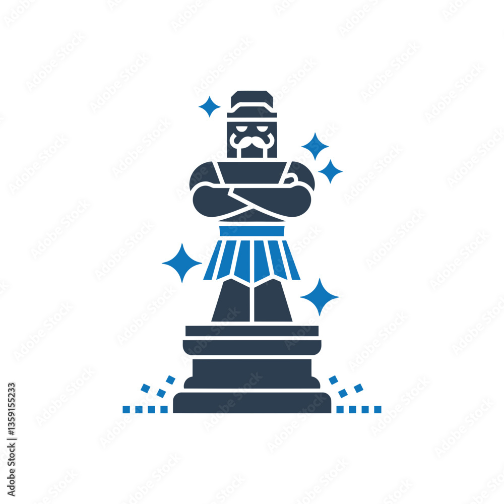 Naklejka premium Gladiator Icon