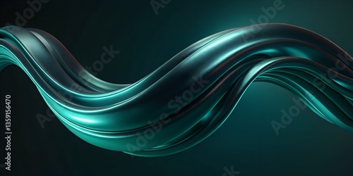 3d abstract background with smoke