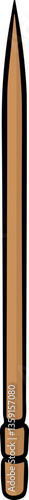 Illustration of toothpick