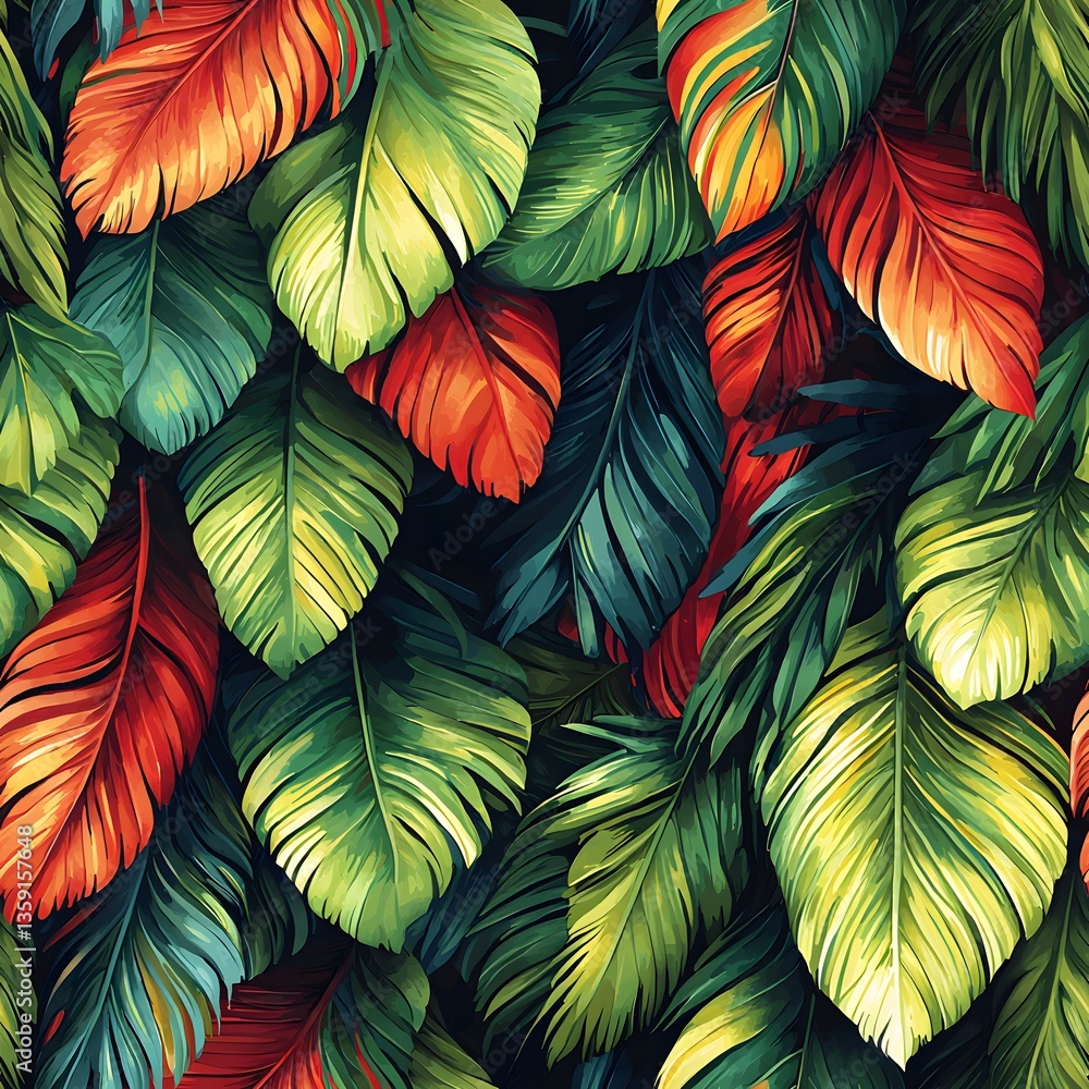Tropical Leaf Pattern Tropical Leaf Pattern
