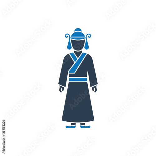 Traditional Woman Icon