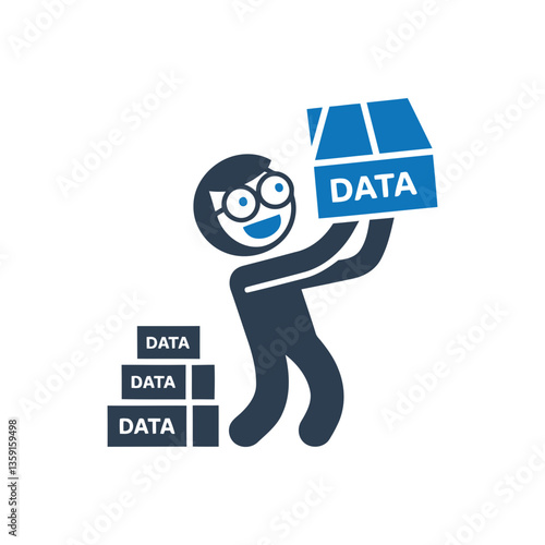 Data handling icon