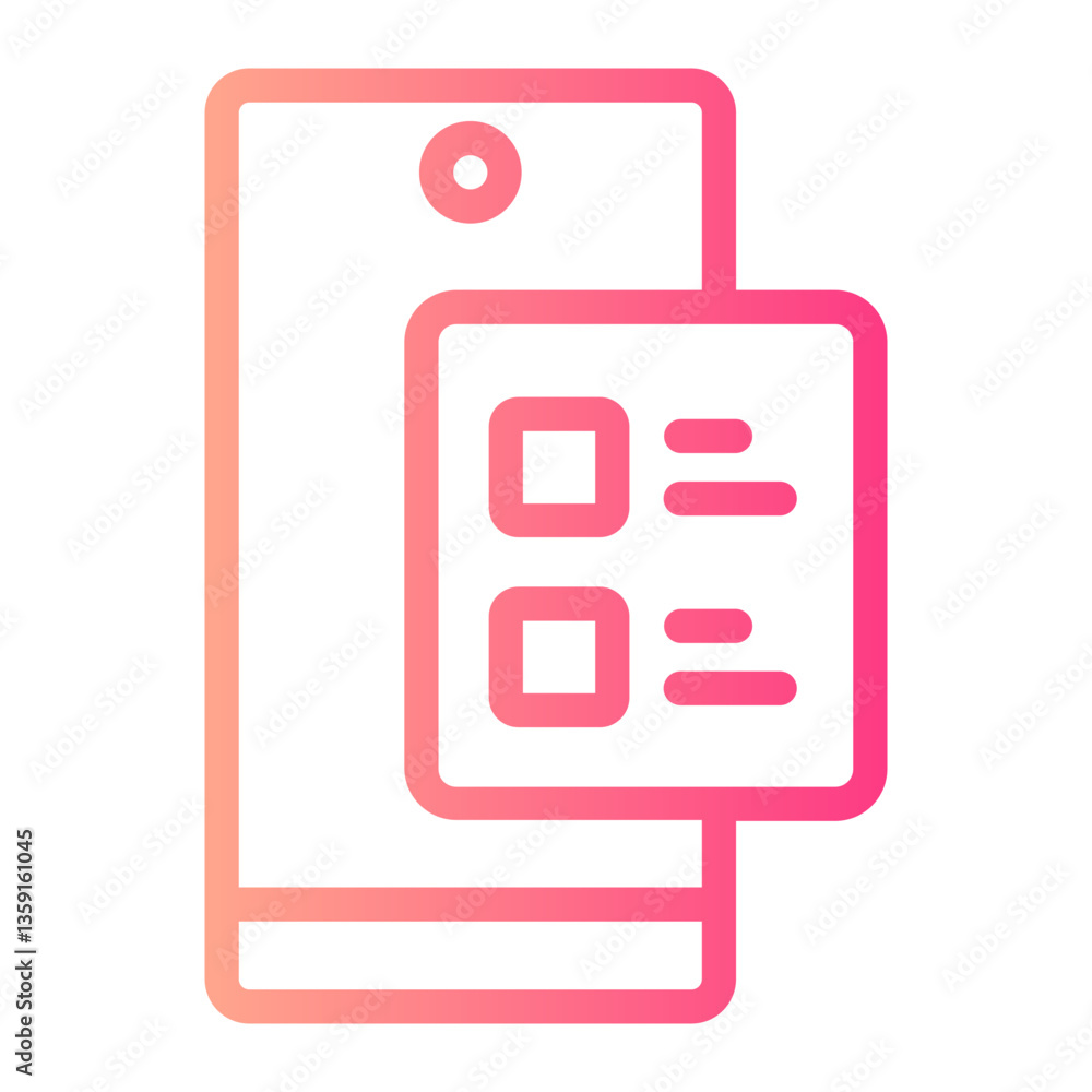 To Do List gradient icon To Do List gradient icon