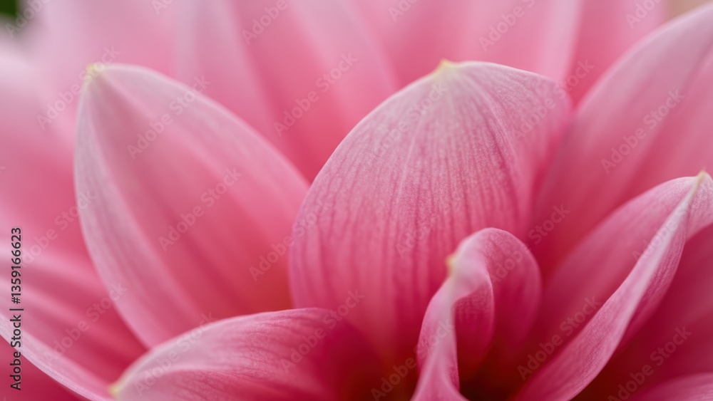 Close up of pink flower petals showcasing delicate textures and vibrant color Nature's beauty and tranquility Close up of pink flower petals showcasing delicate textures and vibrant color Nature's beauty and tranquility