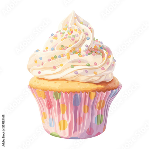 Cupcake cupcake illustration dessert vector