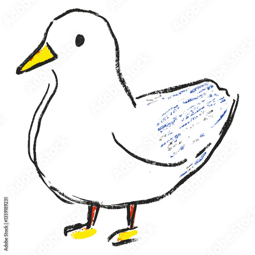 Dove drawing art illustration vector