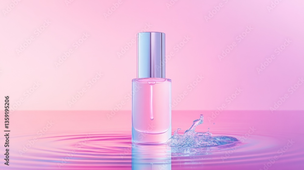 Cosmetic essence and water splash Cosmetic essence and water splash