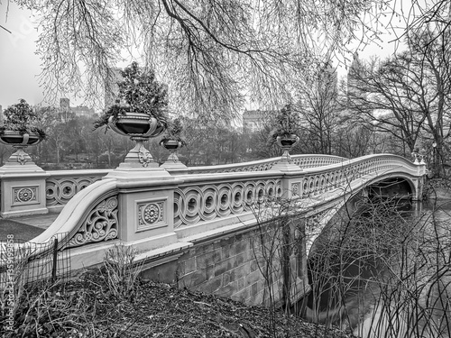 Obraz na płótnie Bow bridge w salonie