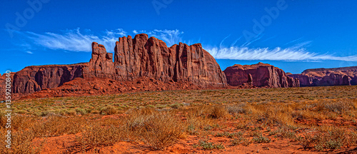 Obraz na płótnie Monument valley sandstone buttes w salonie