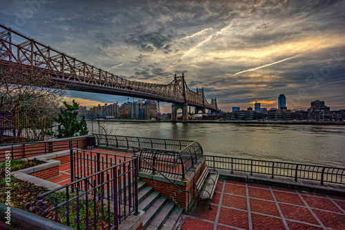Obraz na płótnie Queensboro Bridge; Ed Koch Queensboro Bridge; w salonie