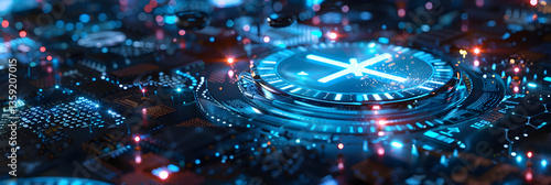 Wallpaper Mural Visual Representation of XG Wireless Technology Bridging Digital Devices for High-Speed Connectivity Torontodigital.ca