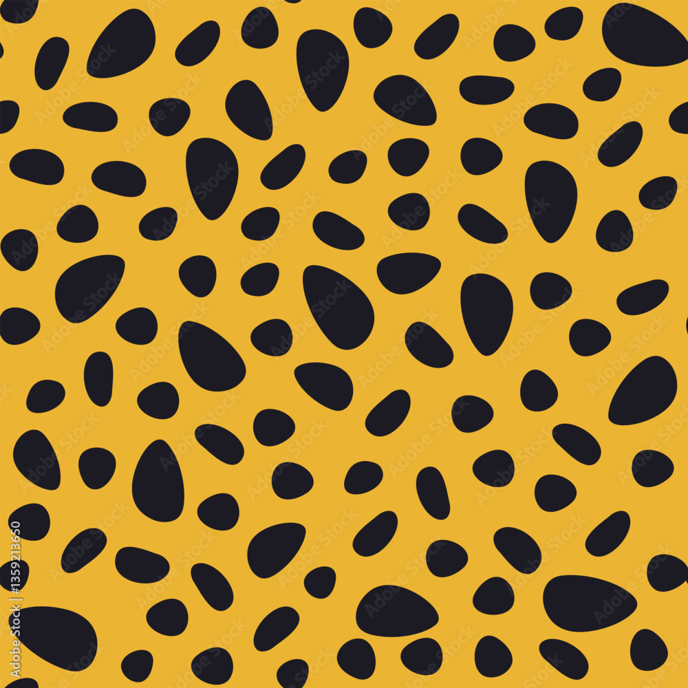 A seamless leopard spotted pattern featuring natural fur-inspired textures and colors. Ideal for textiles, backgrounds, wallpapers, and wild animal-themed designs. A seamless leopard spotted pattern featuring natural fur-inspired textures and colors. Ideal for textiles, backgrounds, wallpapers, and wild animal-themed designs.
