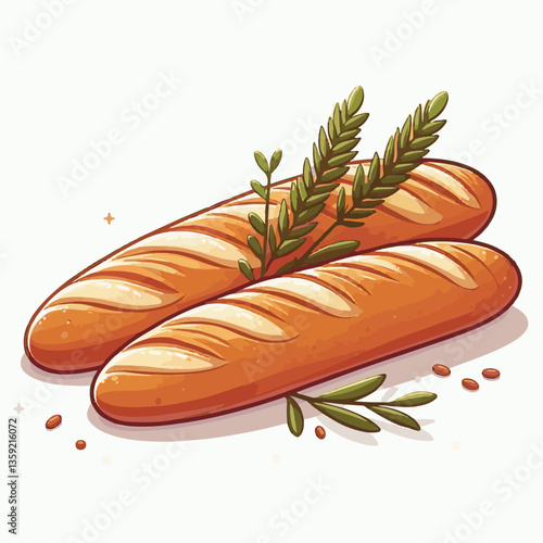 baguette, food, bread, bakery, breakfast, french, bun, meal, fresh, pastry, loaf, wheat, healthy, crust, tasty, nutrition, brown, isolated, flour, bake, organic, background, traditional, delicious, ce