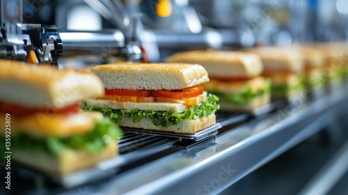 Automated Sandwich Production Line: A Glimpse into Modern Food Manufacturing