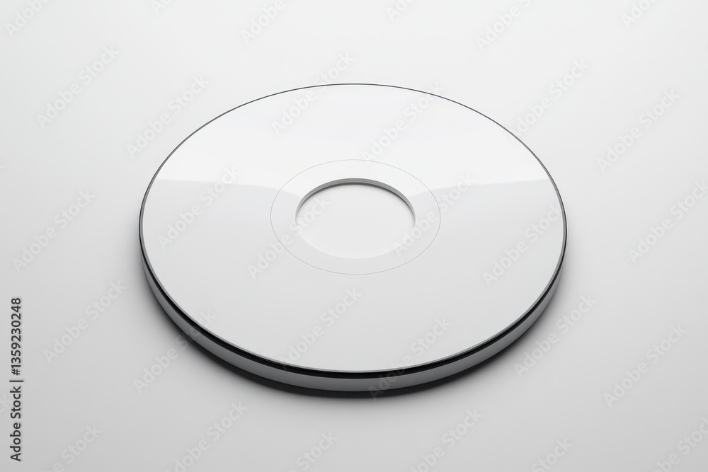 CD Jacket - White Base Design for CD Case and Cover Illustration CD Jacket - White Base Design for CD Case and Cover Illustration