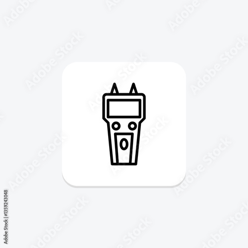 Grain Moisture Meter, vector, pixel perfect, illustrator file