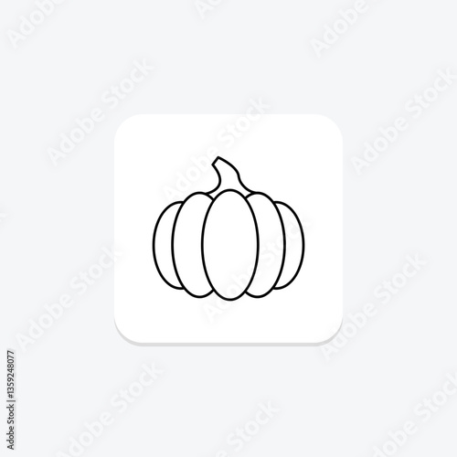 Pumpkin, vector, pixel perfect, illustrator file