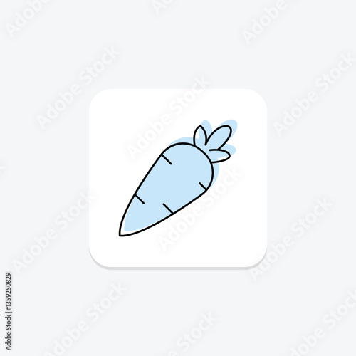 Carrot, vector, pixel perfect, illustrator file