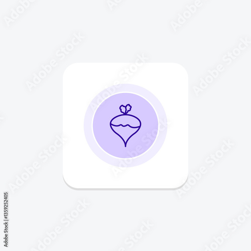 Turnip, vector, pixel perfect, illustrator file