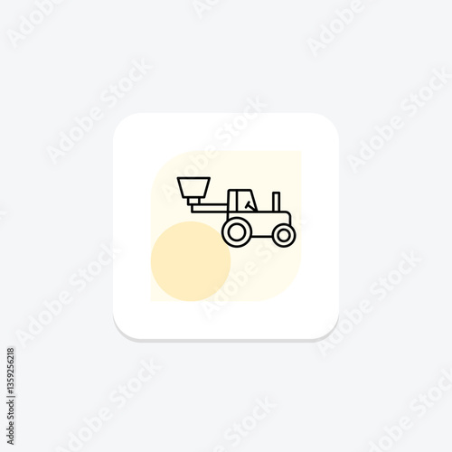 Seed Drill, vector, pixel perfect, illustrator file
