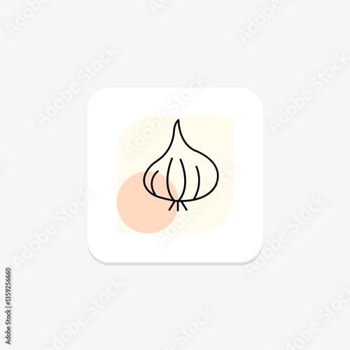 Garlic, vector, pixel perfect, illustrator file
